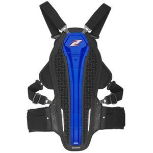 Protector de columna y pecho Zandona Hybrid Armour X6 azul 158-167 cm