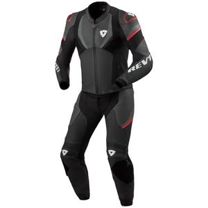 Traje de cuero Revit Beta 2 negro-antracita