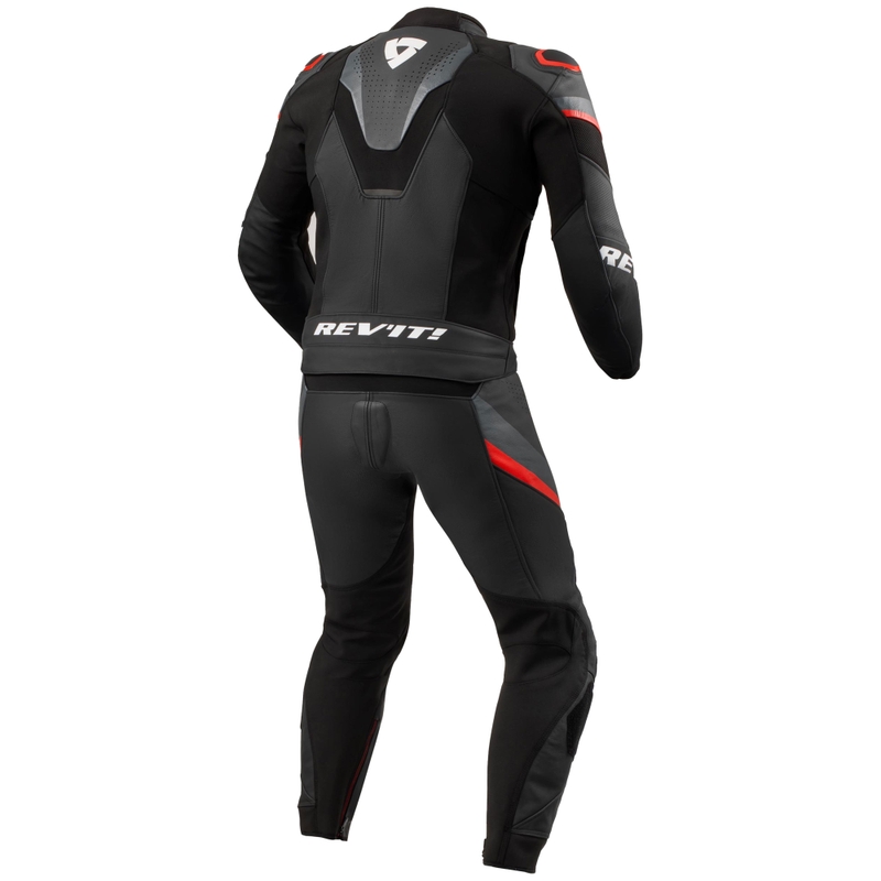 Traje de cuero Revit Beta 2 negro-antracita