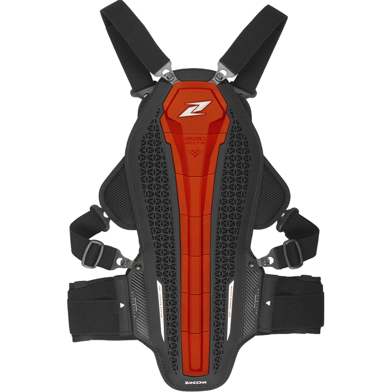 Protector de columna y pecho Zandona Hybrid Armour X8 rojo 178-187 cm