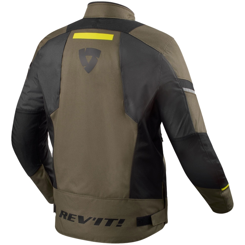 Chaqueta de moto Revit Undulate H2O asfalto-antracita