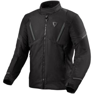 Chaqueta de moto Revit Undulate H2O negra