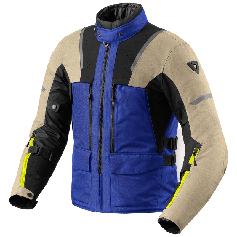 Chaqueta de moto Revit Offtrack 2 H2O azul arena