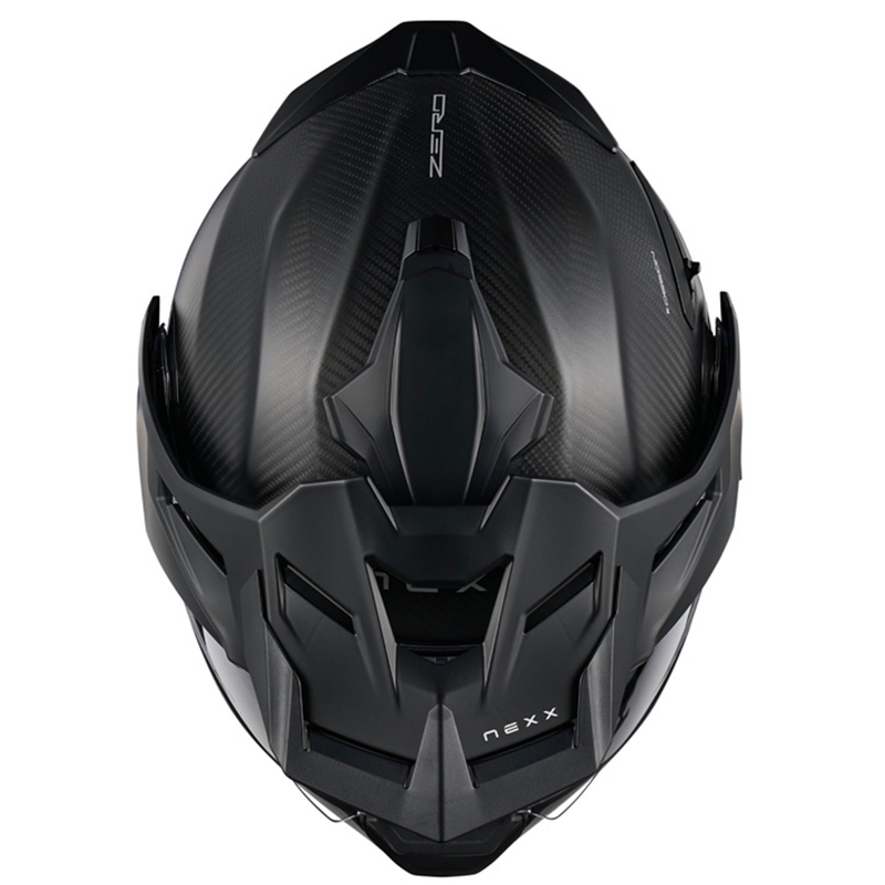 Casco de moto abatible Nexx X.Lifecountry Zero PRO negro mate liquidación