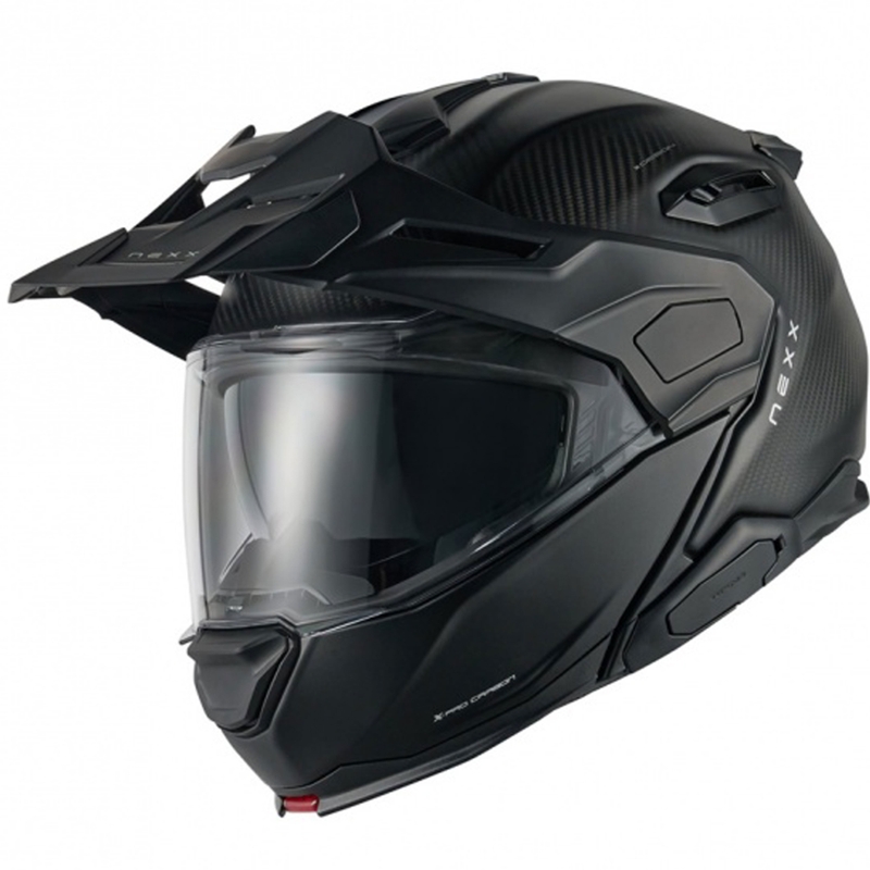 Casco de moto abatible Nexx X.Lifecountry Zero PRO negro mate liquidación