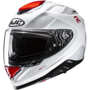 Casco integral de moto HJC RPHA 71 Frepe MC1 blanco-rojo-gris