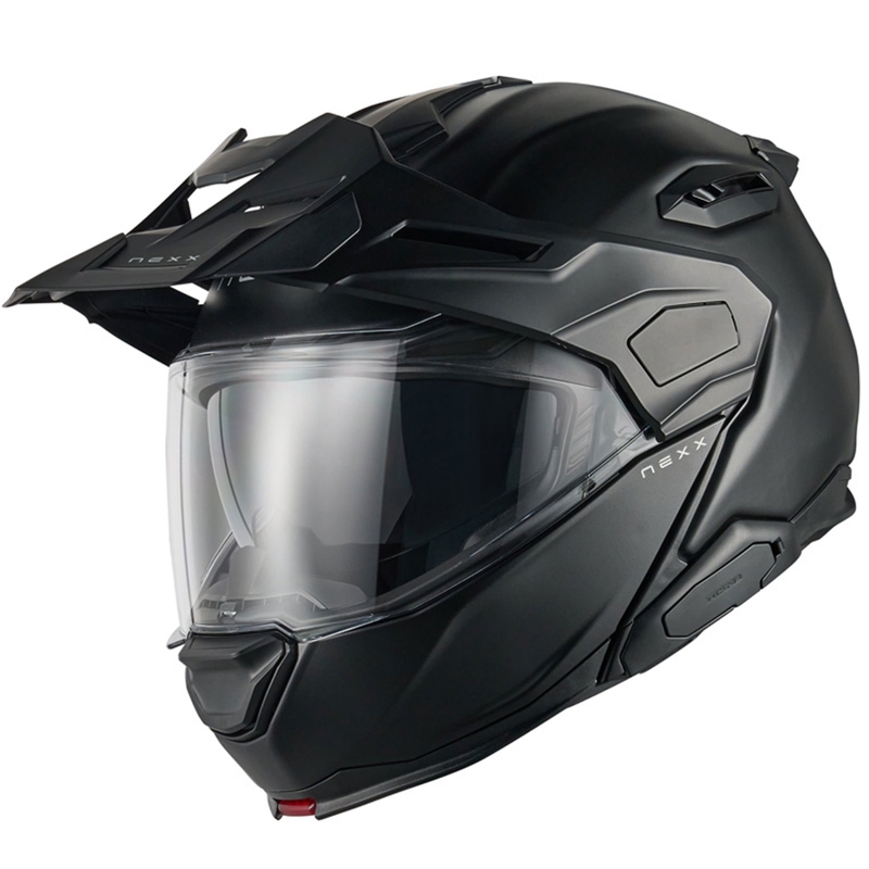 Casco de moto abatible Nexx X.Lifecountry Plain negro mate liquidación