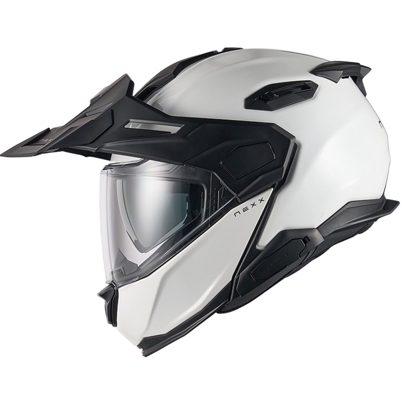 Casco de moto abatible Nexx X.Lifecountry Blanco liso liquidación