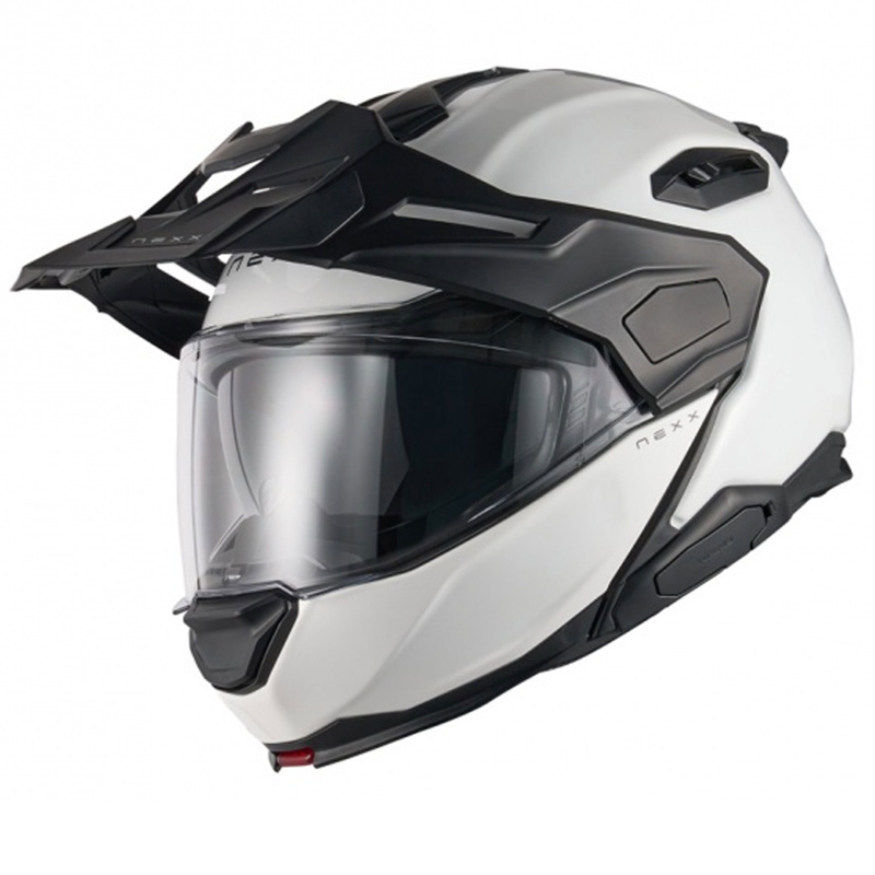 Casco de moto abatible Nexx X.Lifecountry Blanco liso liquidación