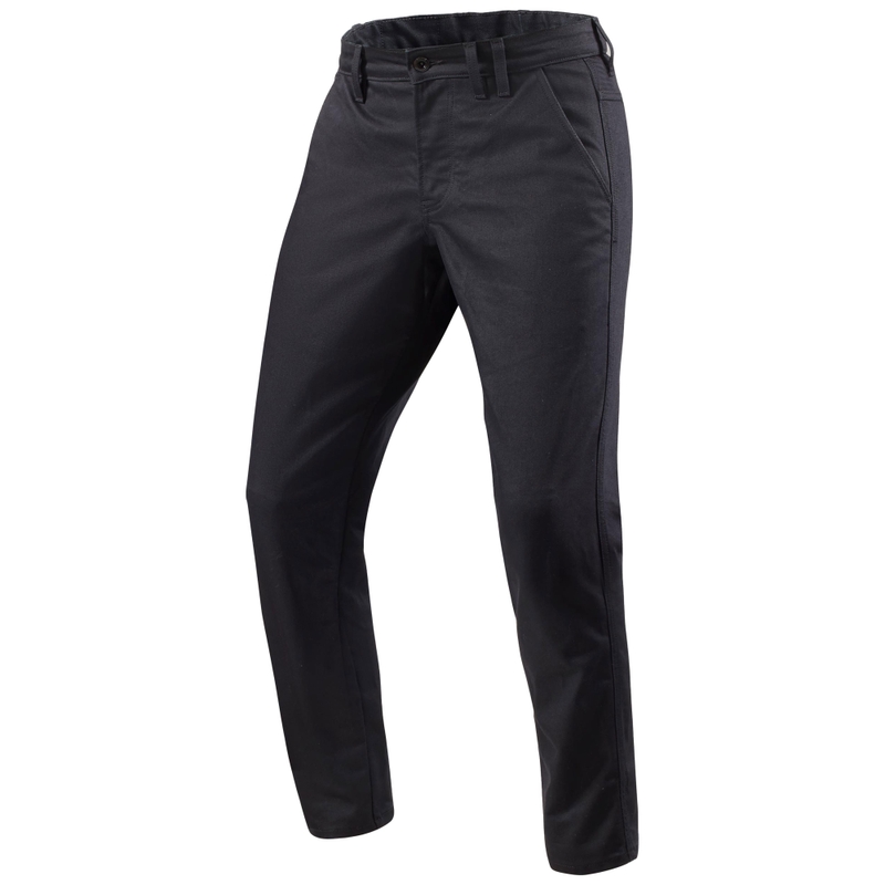 Pantalones de moto cónicos Revit Chino Dean 2 negros