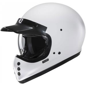Casco integral de moto HJC V60 Solid blanco