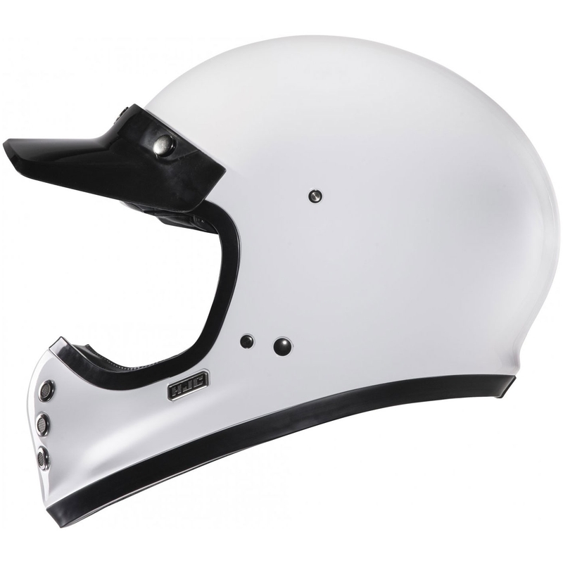 Casco integral de moto HJC V60 Solid blanco