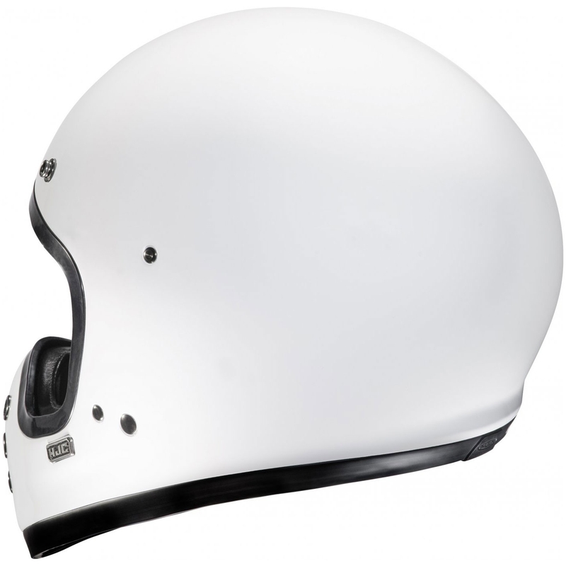Casco integral de moto HJC V60 Solid blanco