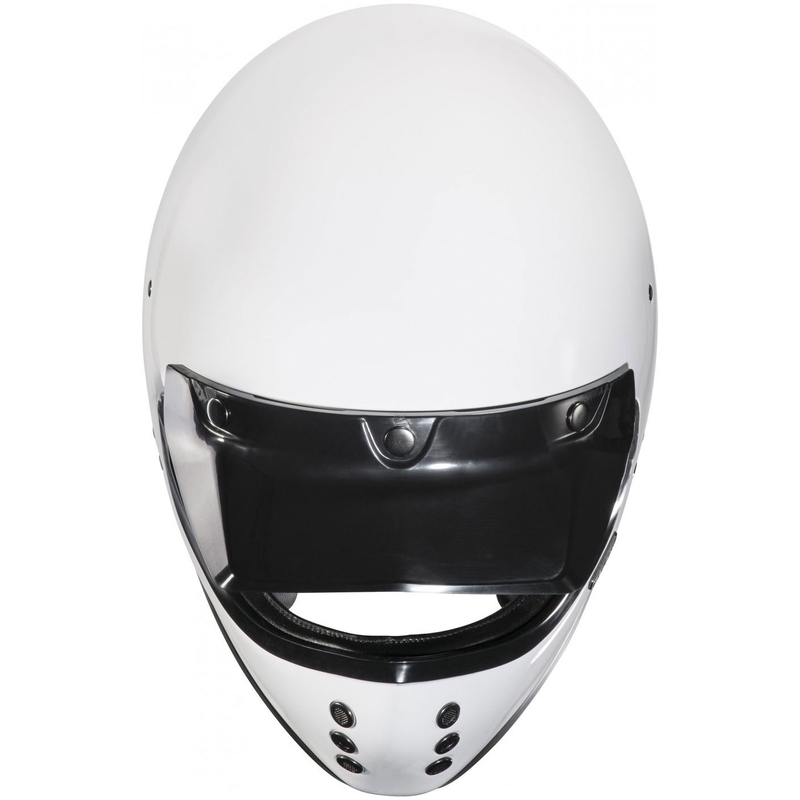 Casco integral de moto HJC V60 Solid blanco