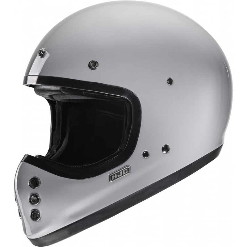 Casco integral de moto HJC V60 Solid gris