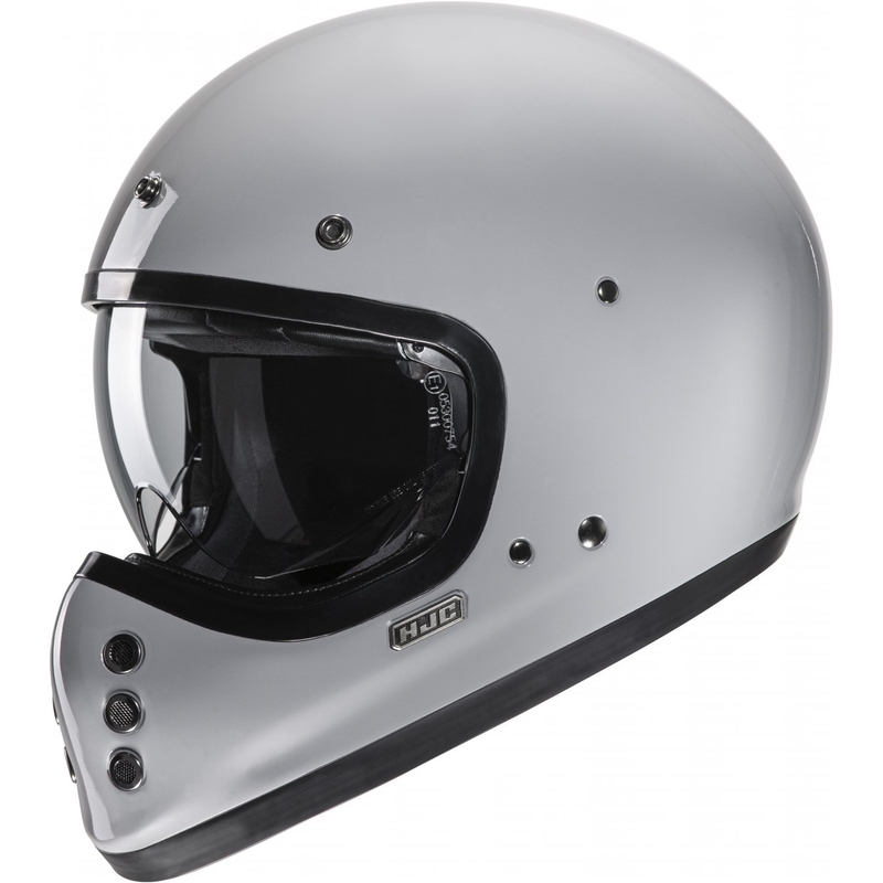 Casco integral de moto HJC V60 Solid gris