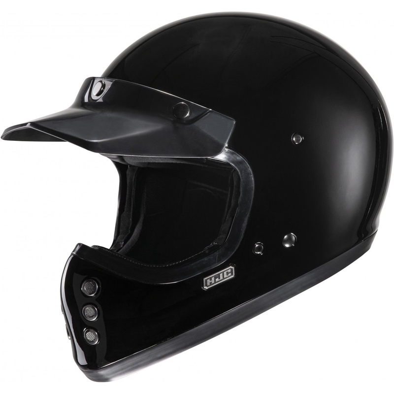 Casco integral de moto HJC V60 Solid negro