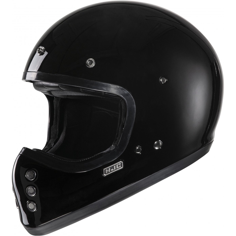 Casco integral de moto HJC V60 Solid negro