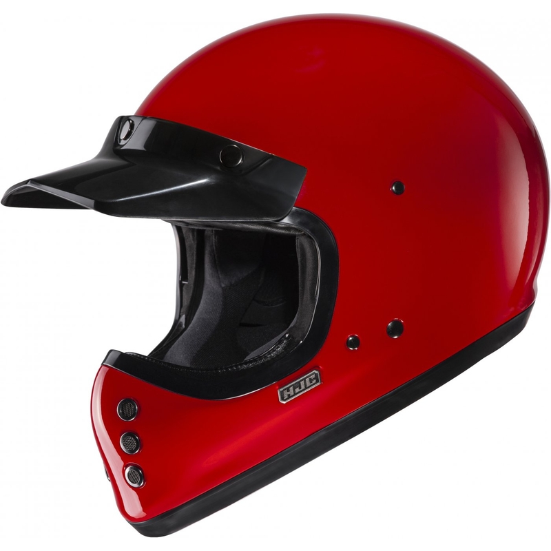 Casco integral de motocicleta HJC V60 Solid rojo intenso