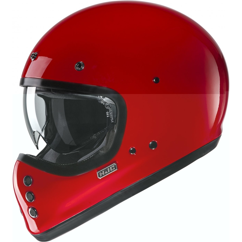 Casco integral de motocicleta HJC V60 Solid rojo intenso