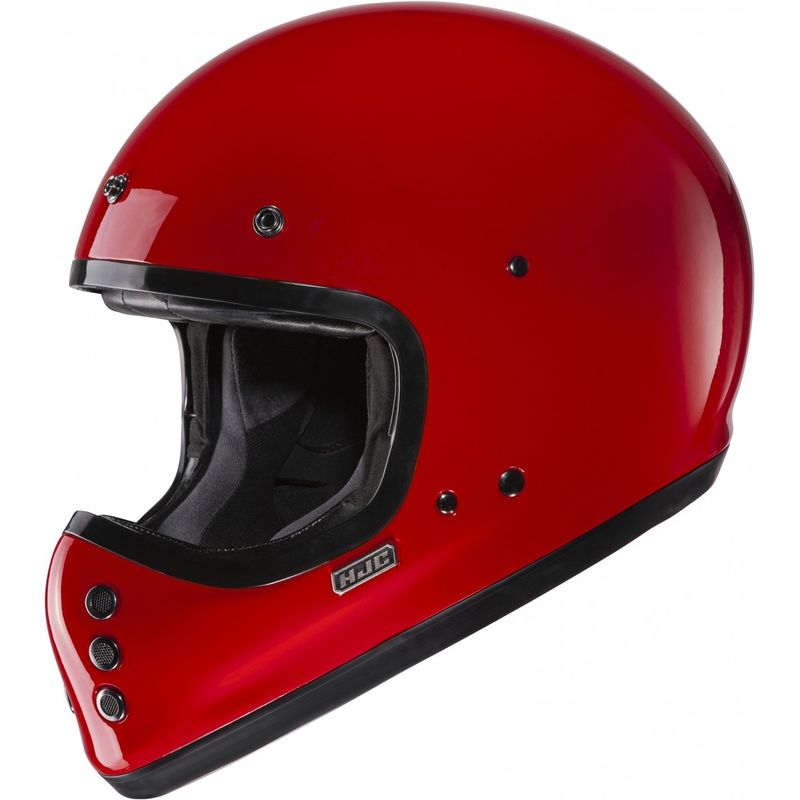 Casco integral de motocicleta HJC V60 Solid rojo intenso