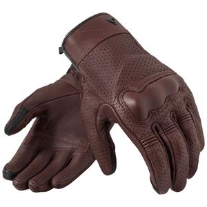 Guantes de moto para mujer Revit New Heights color morado berenjena