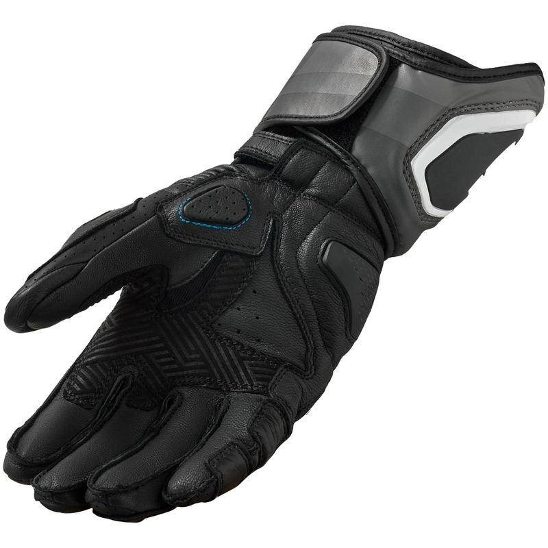 Guantes de moto Revit Quantum 3 negro-blanco