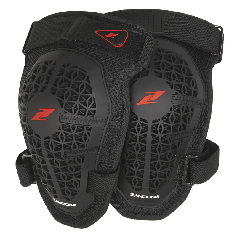 Rodilleras de moto para niños Zandona Netcube Kneeguard negro
