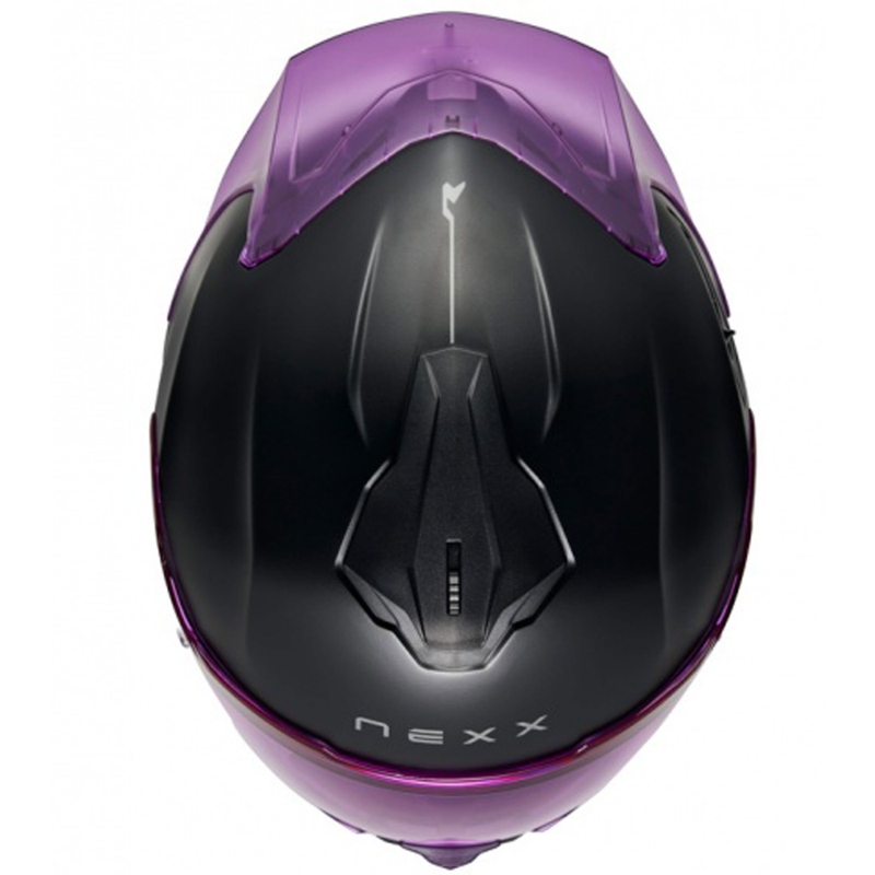 Casco integral de moto NEXX Y.100R Subsonic negro mate-rosa