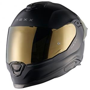Casco integral de moto NEXX Y.100R Subsonic negro mate-dorado