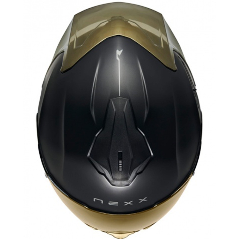 Casco integral de moto NEXX Y.100R Subsonic negro mate-dorado