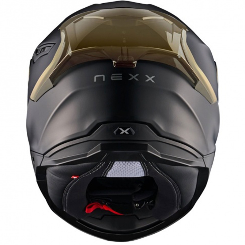 Casco integral de moto NEXX Y.100R Subsonic negro mate-dorado