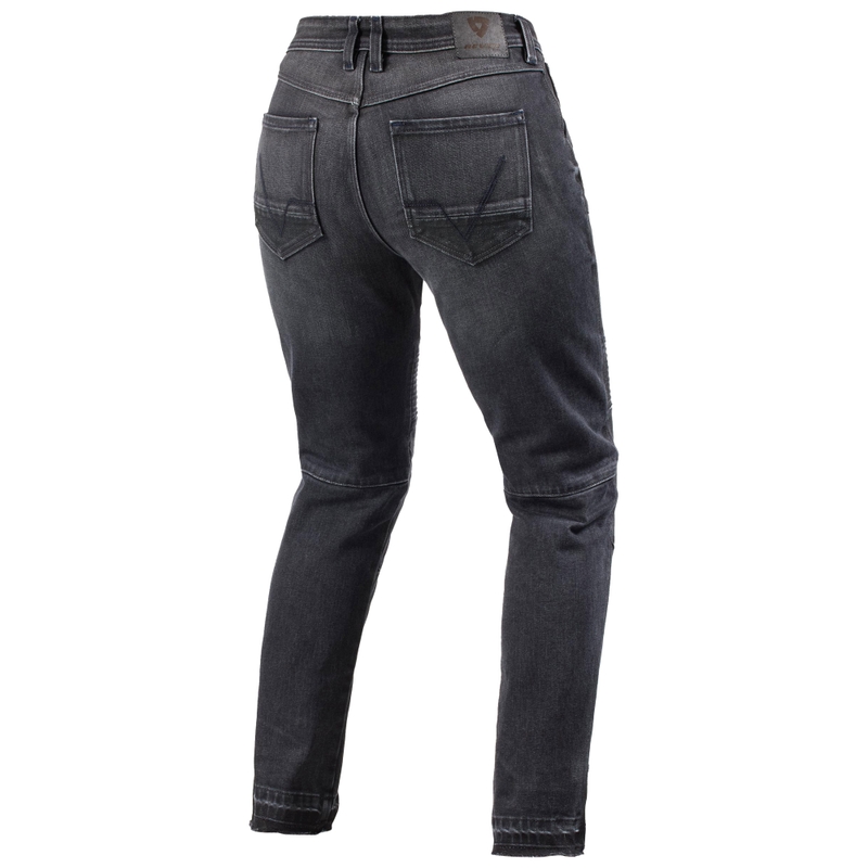 Vaqueros de moto Revit Moto 2 Slim para mujer, gris oscuro