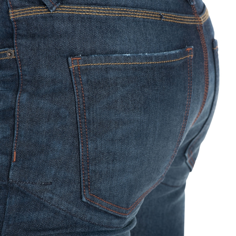 Vaqueros Oxford originales aprobados AAA rectos, vaqueros de moto, lavados en azul