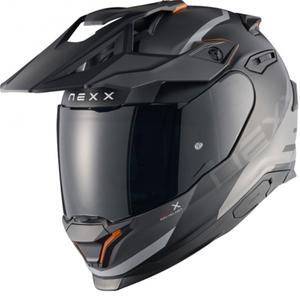 Casco de moto enduro NEXX Y.TRAVL Quest negro mate-gris