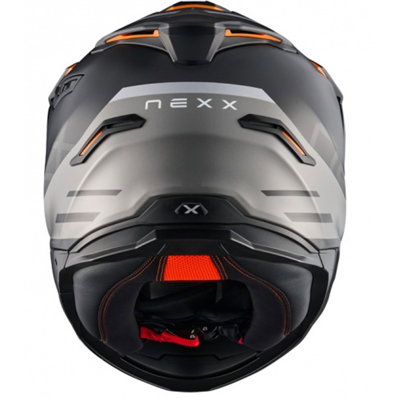Casco de moto enduro NEXX Y.TRAVL Quest negro mate-gris liquidación