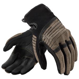 Guantes de moto Revit Montford color negro arena
