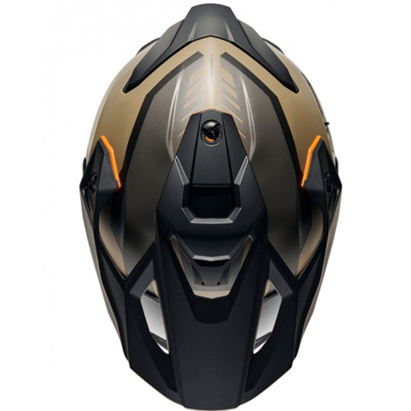 Casco de moto enduro NEXX Y.TRAVL Quest negro arena mate