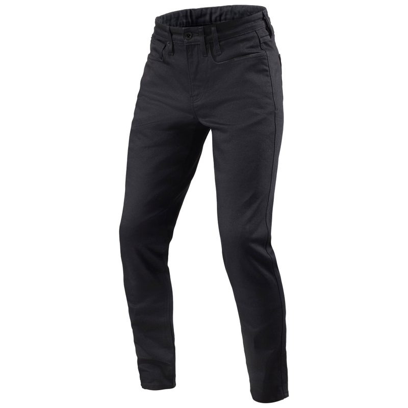 Vaqueros ajustados para moto Revit Kai Long negros
