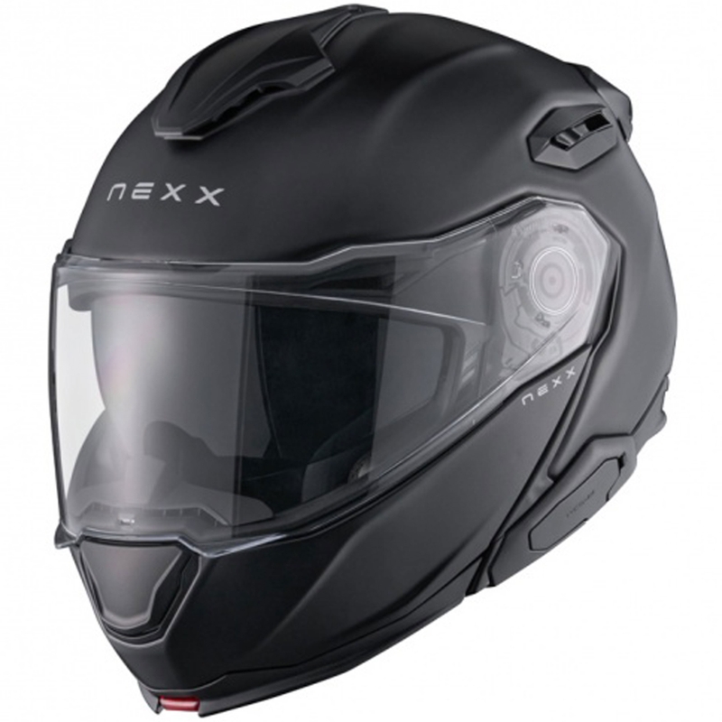 Casco de moto abatible Nexx X.Lifetour Plain negro mate liquidación