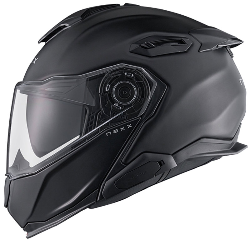 Casco de moto abatible Nexx X.Lifetour Plain negro mate liquidación