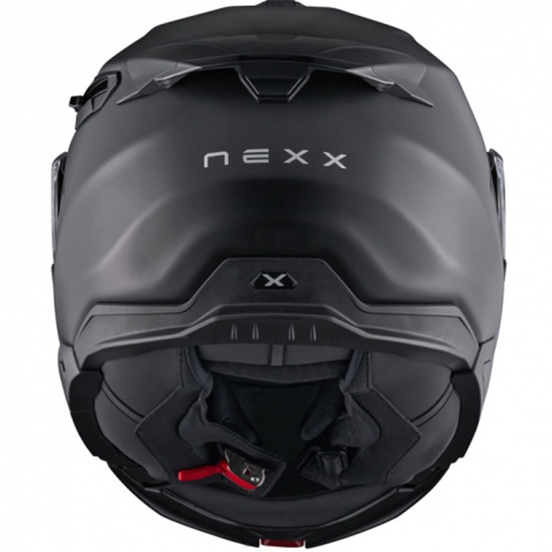 Casco de moto abatible Nexx X.Lifetour Plain negro mate liquidación