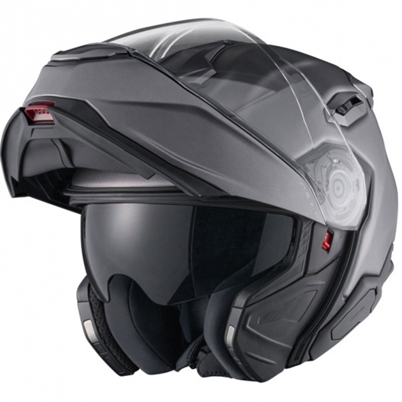 Casco de moto abatible Nexx X.Lifetour Plain titanio mate