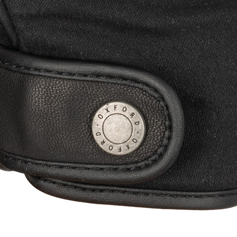 Guantes de moto para mujer Oxford Kickback negros