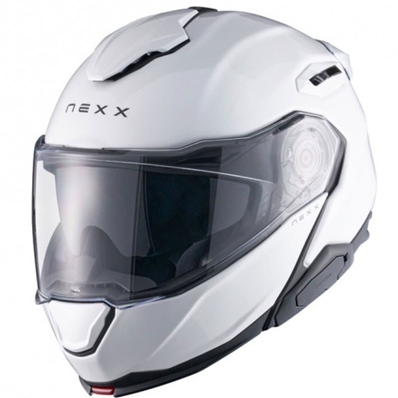 Casco de moto abatible Nexx X.Lifetour Plain blanco mate