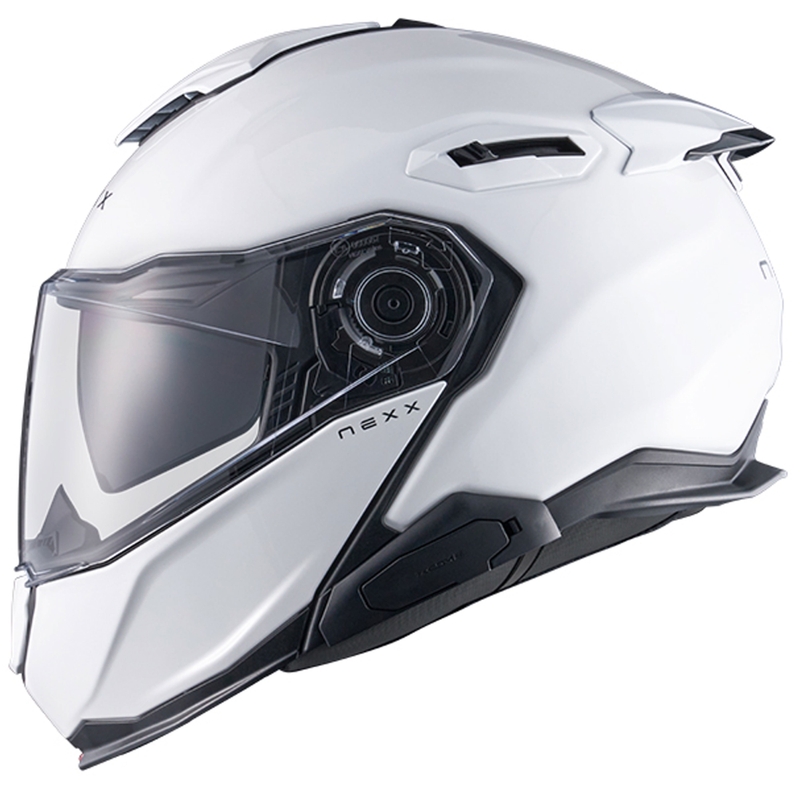 Casco de moto abatible Nexx X.Lifetour Plain blanco mate