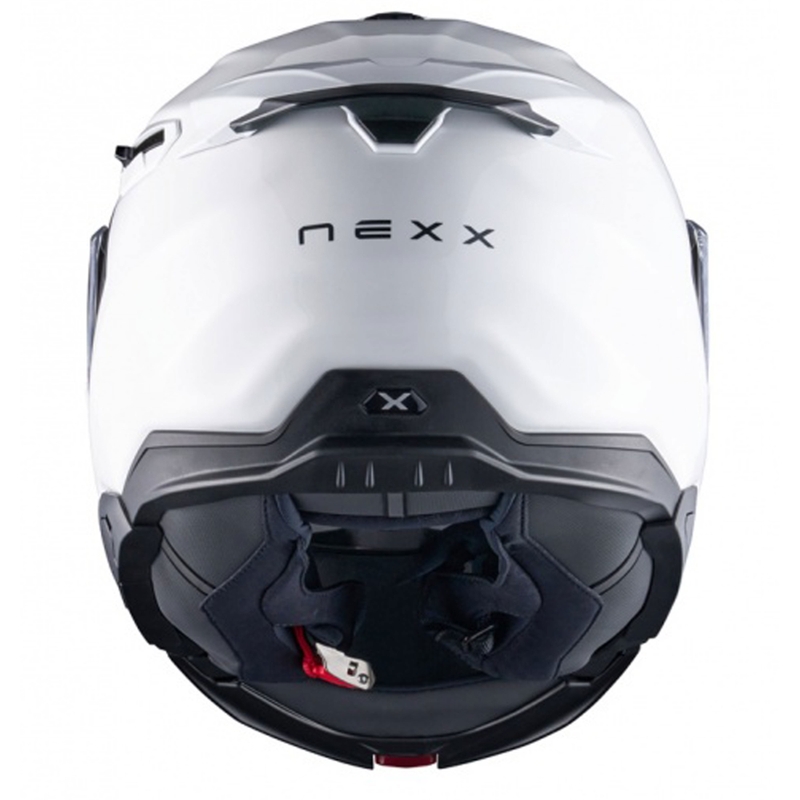 Casco de moto abatible Nexx X.Lifetour Plain blanco mate
