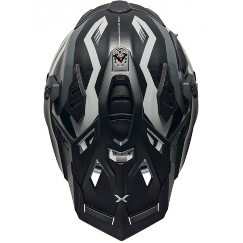 Casco de moto enduro Nexx X.WED3 Gobi blanco-gris liquidación