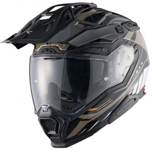 Casco de moto enduro Nexx X.WED3 Gobi blanco arena
