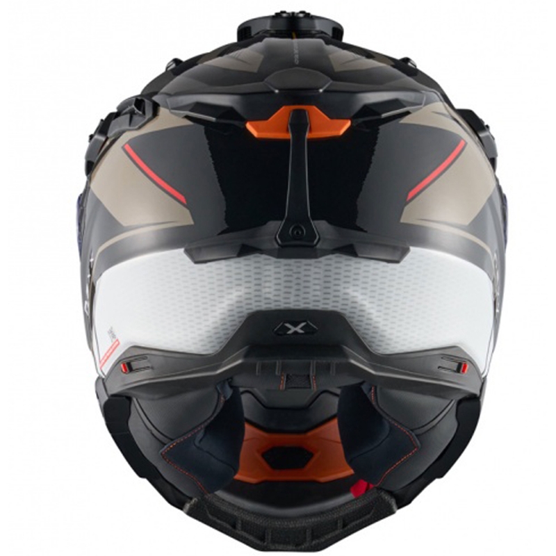 Casco de moto enduro Nexx X.WED3 Gobi blanco arena